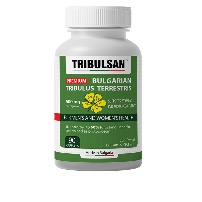Tribulsan® – bulgariškas Tribulus terrestris – 500 mg, 90 kapsulių